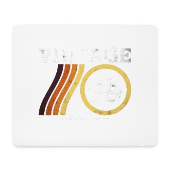 Millésime 1979 Édition Limitée Classique Rétro 45 - Tapis de souris (format paysage) - blanc - Devant