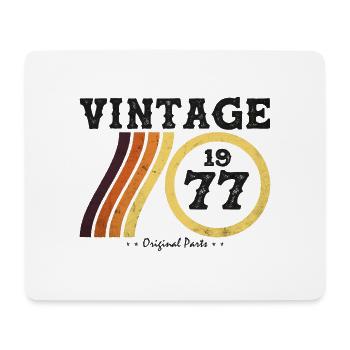 Limited Edition Retro Classic 47 Years Old - Mouse Pad (horizontal) - white - Front