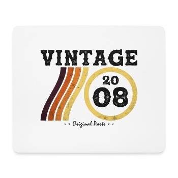 Classic Vintage 2008 - Limited Edition Retro 16 - Mouse Pad (horizontal) - white - Front