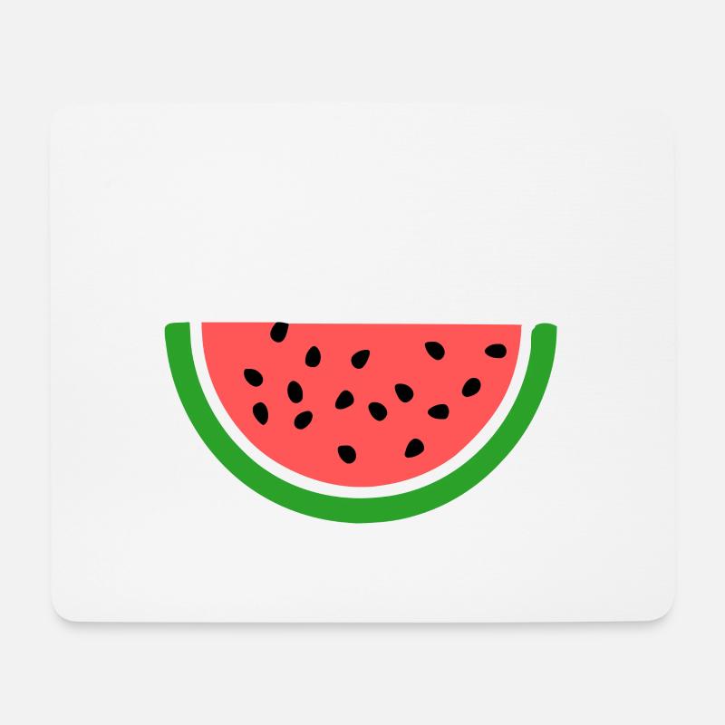 THIS IS NOT A WATERMELON - Mouse Pad (horizontal) - white