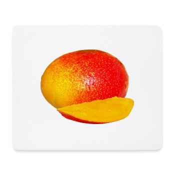 mango veggie gemuese fruits18 - Mousepad (Querformat) - Weiß - Vorne