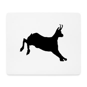 The Jump (Vector) - Mouse Pad (horizontal) - white - Front