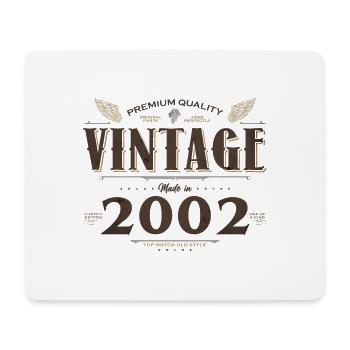22 Years Old Vintage 2002 Limited Edition 22nd - Mouse Pad (horizontal) - white - Front