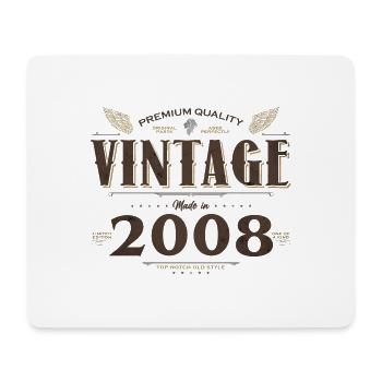 16 Jahre alter Jahrgang 2008 Limitierte Auflage 16. - Mousepad (Querformat) - Weiß - Vorne