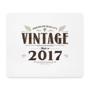 17 ans Millésime 2017 Edition Limitée 7ème - Tapis de souris (format paysage) - blanc - Devant