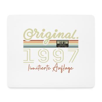 Original 1997 Vintage 1997 Birthday Retro 1997 - Mouse Pad (horizontal) - white - Front