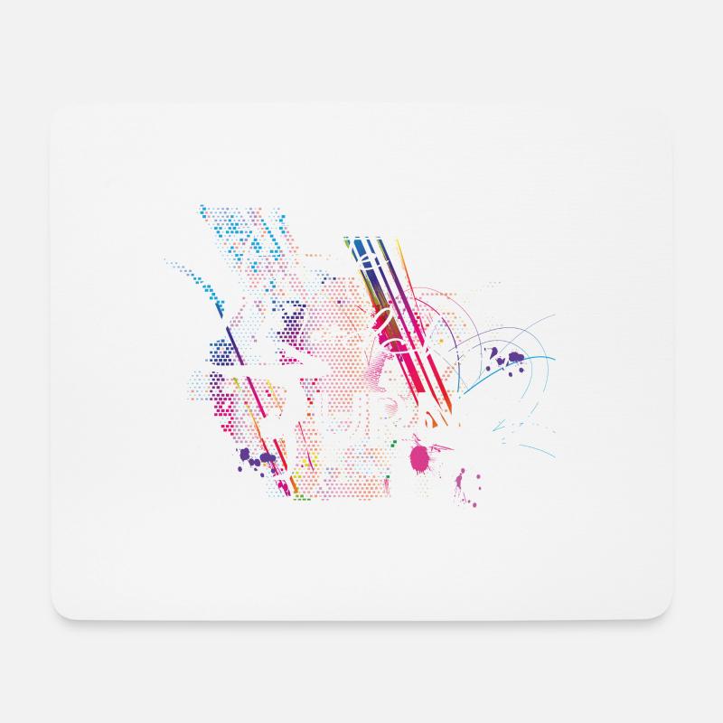 Echte Mädchen Turnen Geschenkidee für Turnerin - Mousepad (Querformat) - Weiß