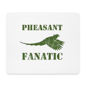 La chasse, les chasseurs, Halali, cadeau, chemise, faisan - Tapis de souris (format paysage) - blanc - Devant