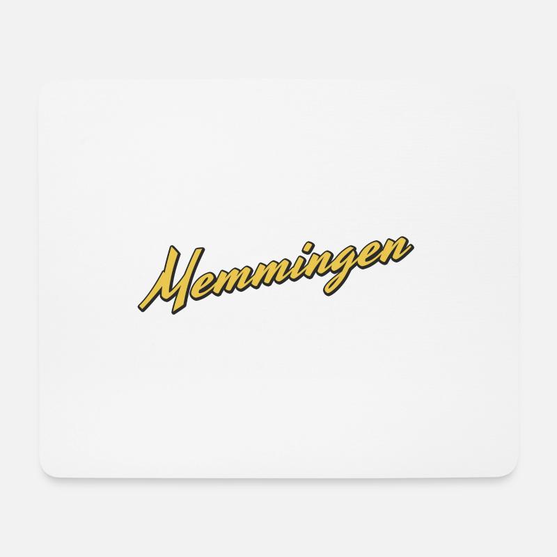 Memmingen - Mousepad (Querformat) - Weiß