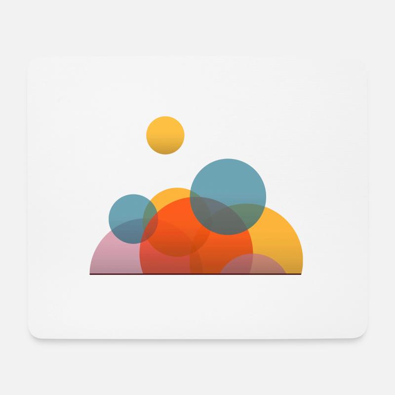 Sonnenaufgang - Mousepad (Querformat) - Weiß