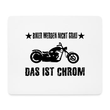 Motorrad - Mousepad (Querformat) - Weiß - Vorne