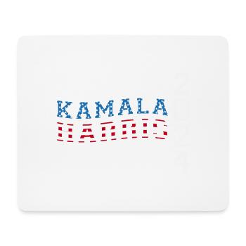 USA Flagge Farben nach Kamala Harris 2024 für - Mousepad (Querformat) - Weiß - Vorne