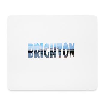 BRIGHTON UK - Mouse Pad (horizontal) - white - Front