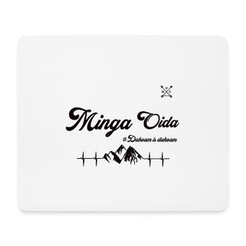 Minga Oida stuff - Mouse Pad (horizontal) - white - Front