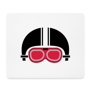 motorbike - Mouse Pad (horizontal) - white - Front