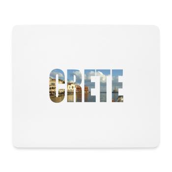 Kreta - Mousepad (Querformat) - Weiß - Vorne