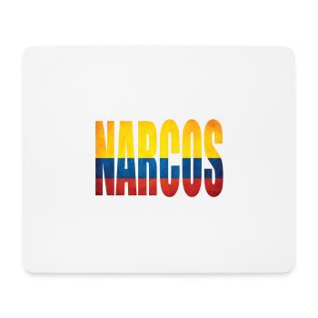 Narcos Kolumbien - Mousepad (Querformat) - Weiß - Vorne
