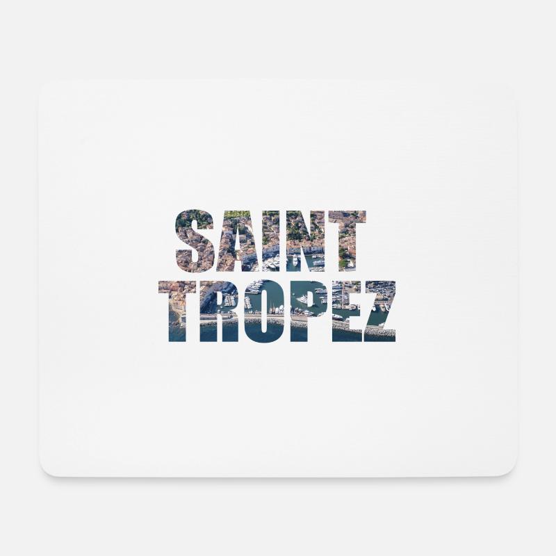 FRANCE SAINT TROPEZ - Mouse Pad (horizontal) - white