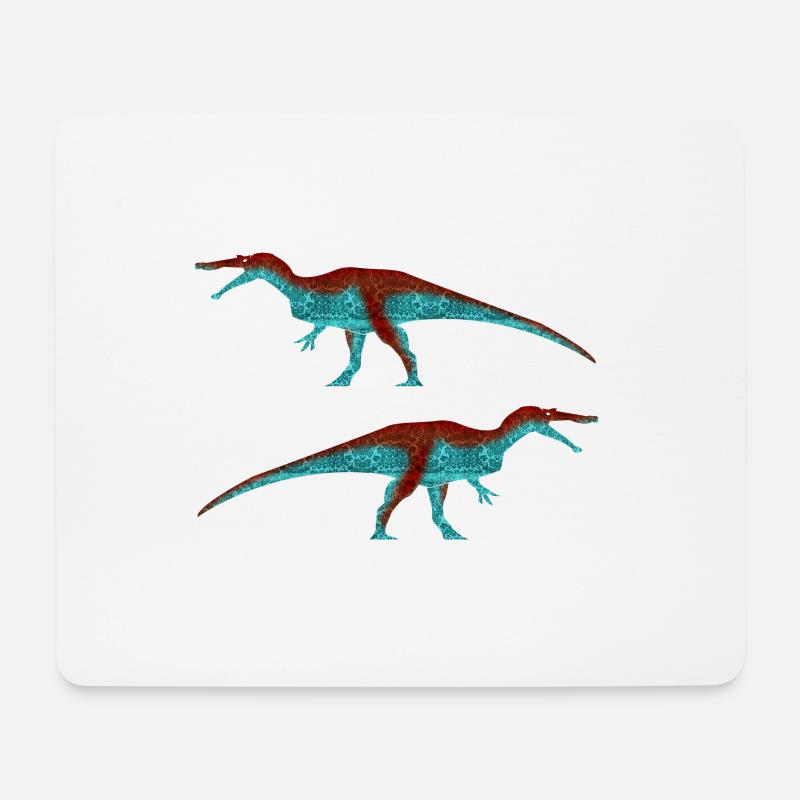 Baryonyx (klassisch) - Mousepad (Querformat) - Weiß