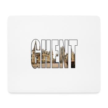 GENT Belgien - Mousepad (Querformat) - Weiß - Vorne