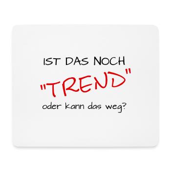 lustiger Spruch Sport - Mousepad (Querformat) - Weiß - Vorne