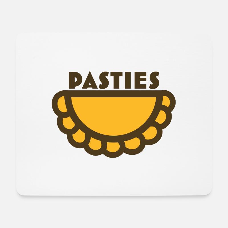 Pasties - Mouse Pad (horizontal) - white