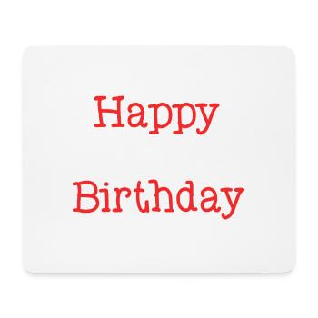1. 1 JAHR. 1. JAHRESTAG. 1 JAHR GEBURTSTAG - Mousepad (Querformat) - Weiß - Vorne