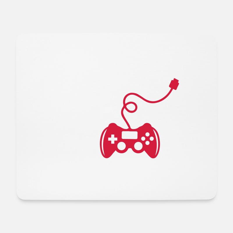 Gamers Never Sleep - Mouse Pad (horizontal) - white