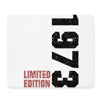 Limitierte Edition 1973 Geboren Geburtstag Sprüche - Mousepad (Querformat) - Weiß - Vorne