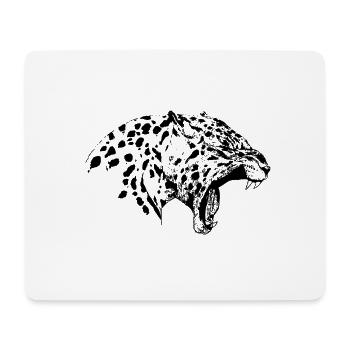 panthere - Mouse Pad (horizontal) - white - Front
