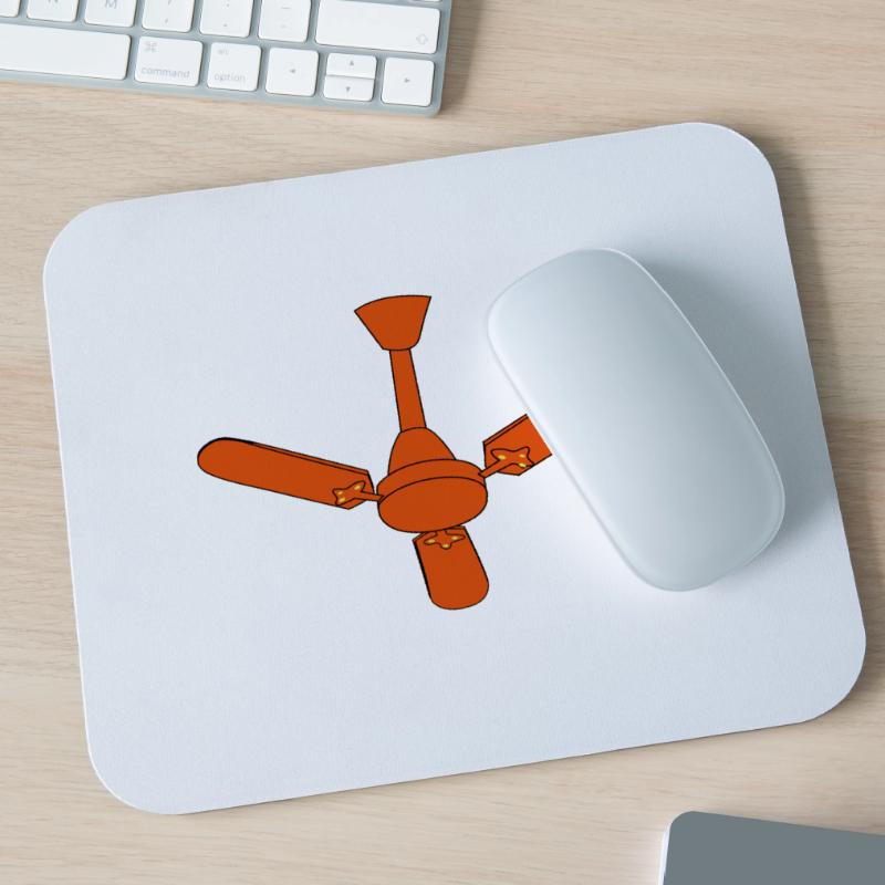 Ventilator Decke Wind Geschenkidee schnell Mousepad (Querformat)