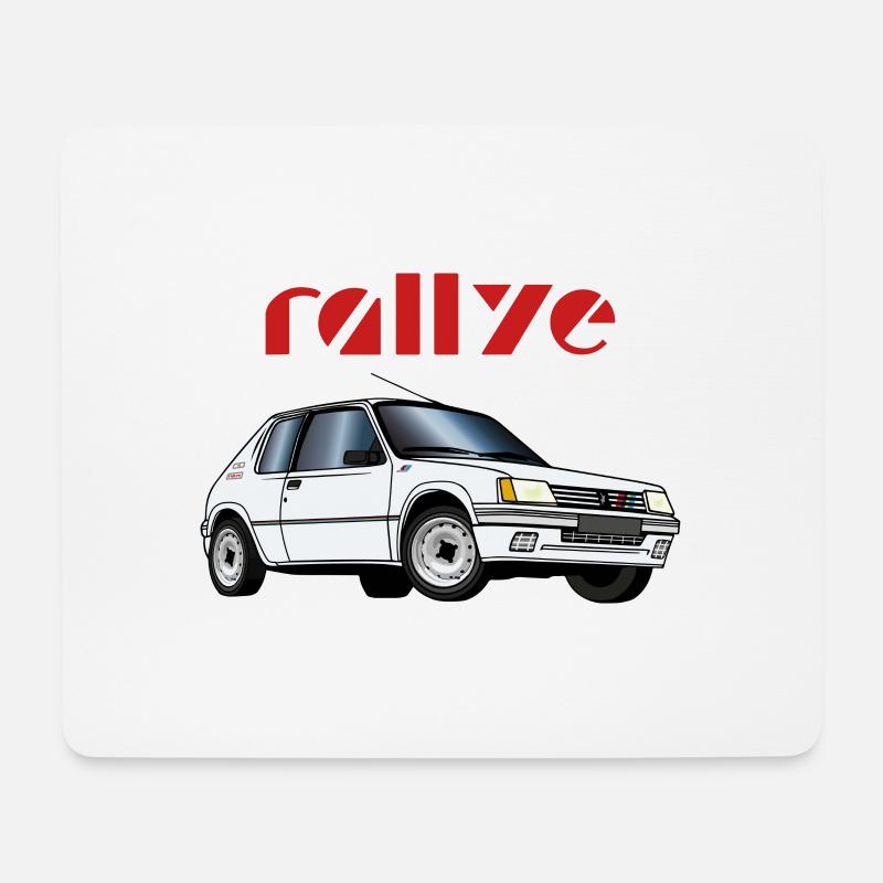 1 3 Rallye 88 89 Weiß Meije - Mousepad (Querformat) - Weiß