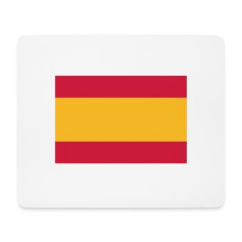 National Flag Of Spain - Mouse Pad (horizontal) - white - Front