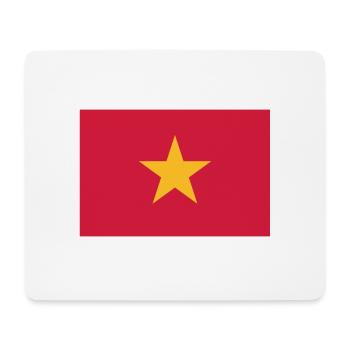 National Flag Of Vietnam - Mouse Pad (horizontal) - white - Front