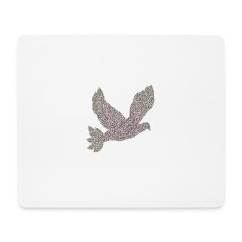 dove of peace - Mouse Pad (horizontal) - white - Front