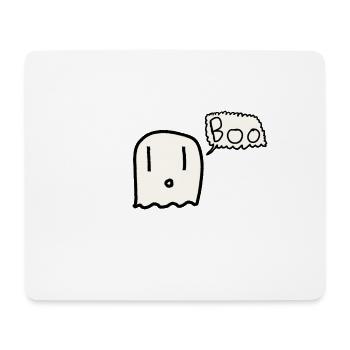 Boo 2 - Mousepad (Querformat) - Weiß - Vorne