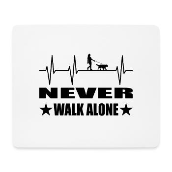 Hund - Mousepad (Querformat) - Weiß - Vorne