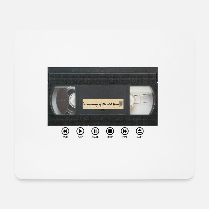 VHS - Mouse Pad (horizontal) - white