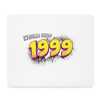 Rétro 24e anniversaire dans le style de bande dessinée Pop Art - Tapis de souris (format paysage) - blanc - Devant