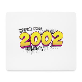 Retro 21st birthday in Pop Art Comic Book Style - Mouse Pad (horizontal) - white - Front
