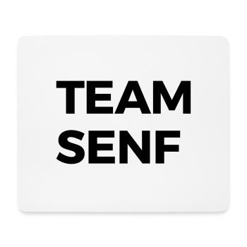TEAM SENF - Mousepad (Querformat) - Weiß - Vorne