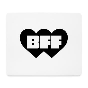 Best Friends Forever - Mouse Pad (horizontal) - white - Front