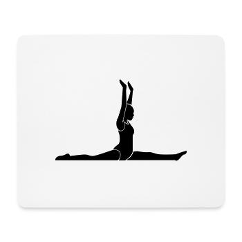 Gymnastics - Gymnast - Mouse Pad (horizontal) - white - Front