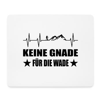 Wandern - Mousepad (Querformat) - Weiß - Vorne
