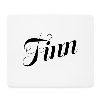 Finn - Mousepad (Querformat) - Weiß - Vorne