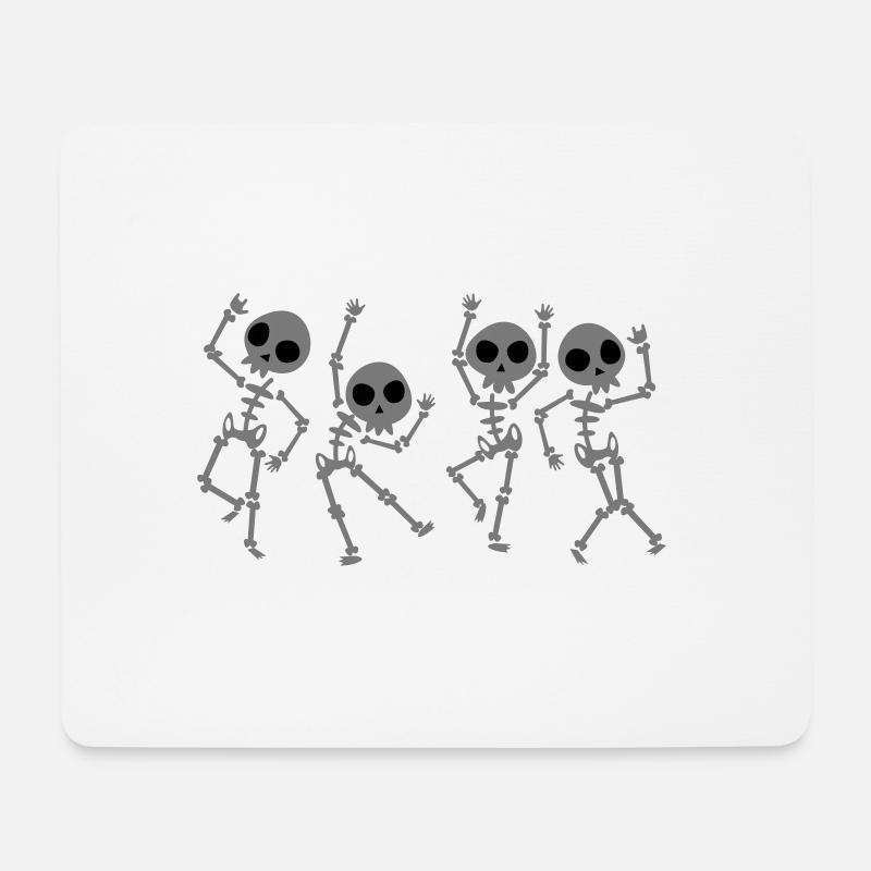 Parti mort - Halloween - Tapis de souris (format paysage) - blanc