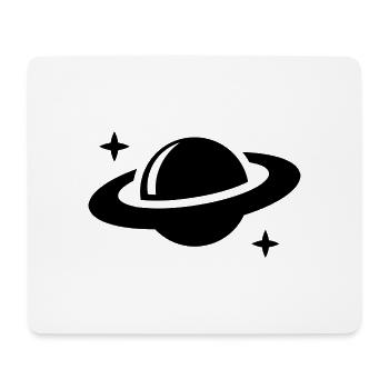 Planet - Mouse Pad (horizontal) - white - Front