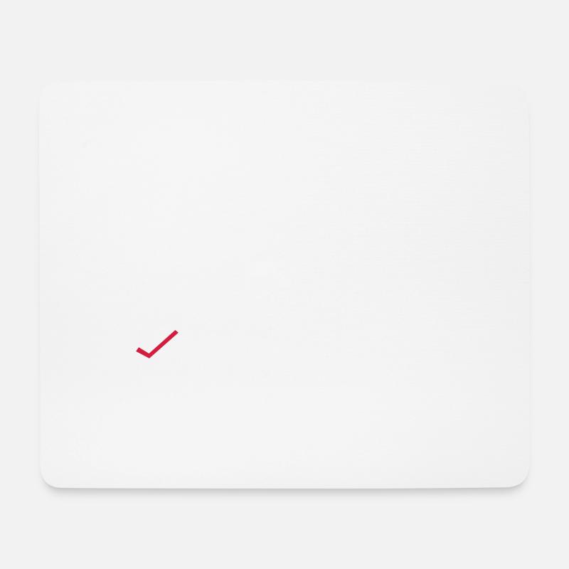 Sorry I'm Late I Saw A Unicorn - Mousepad (Querformat) - Weiß