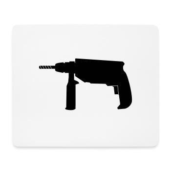 Foreur - Tapis de souris (format paysage) - blanc - Devant