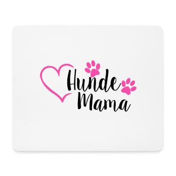 Hundemama Hunde Mama - Mousepad (Querformat) - Weiß - Vorne